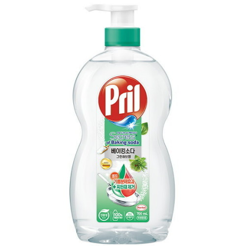 프릴 베이킹소다 주방세제 그린허브 700ml (2개)_이미지