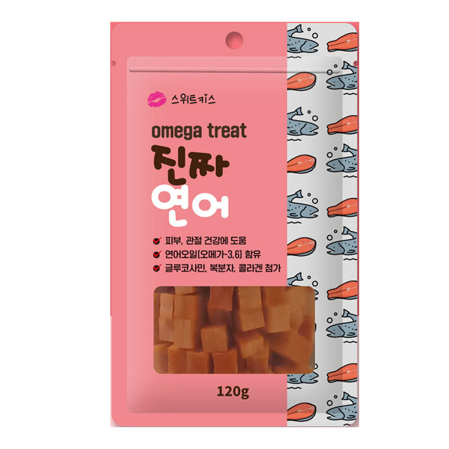 피엔피 스위트키스 진짜 연어 120g (1개)_이미지