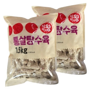 푸디스트 식자재왕 통살탕수육, 1.5kg, 2개_이미지