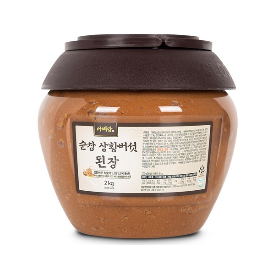 더해담 순창 상황버섯 된장 2kg (1개)_이미지