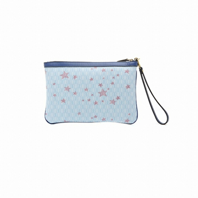 빈폴 스카이블루 왕관프린트 클러치 BE3AA4P26Q_이미지