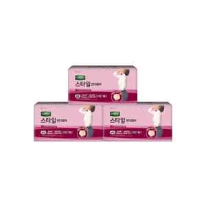 디펜드 스타일 언더웨어 슬림 여성용 대형 18개 (3팩(54개))_이미지