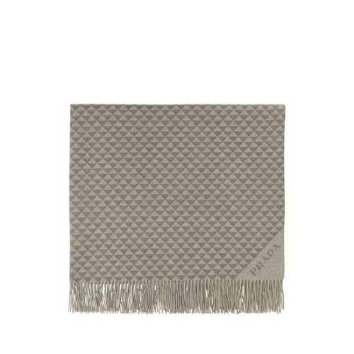 ����� Embroidered �� blend Symbole Double blanket OX10132GAPF0KNR