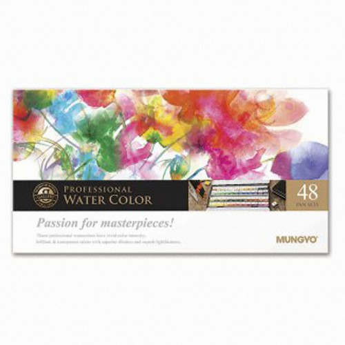 문교 수채화 고체물감 (48색)_이미지