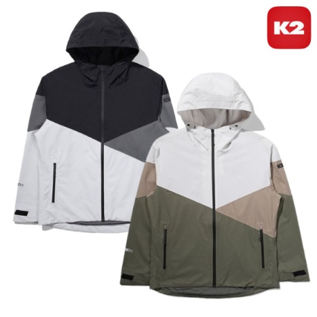 K2 등산 바람막이 방수자켓 KMU22111GN_이미지