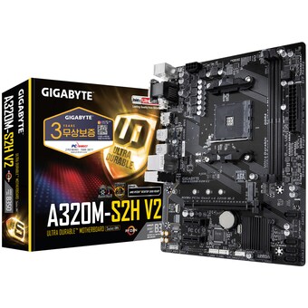 GIGABYTE <b>A320M-S2H</b> V2 듀러블에디션 피씨디렉트
