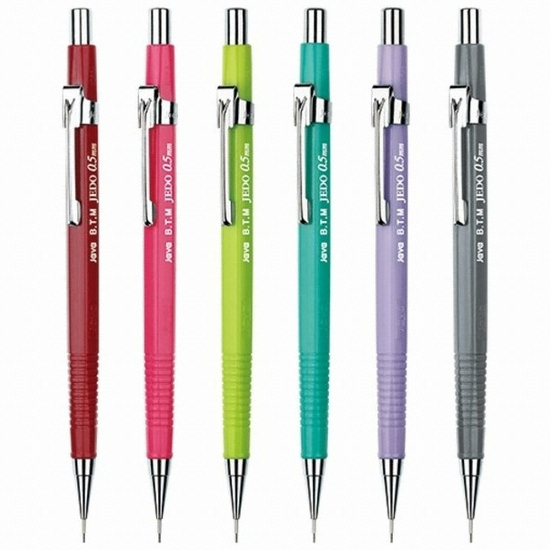 자바펜 불투명 칼라 제도 샤프 0.5mm (1개)_이미지