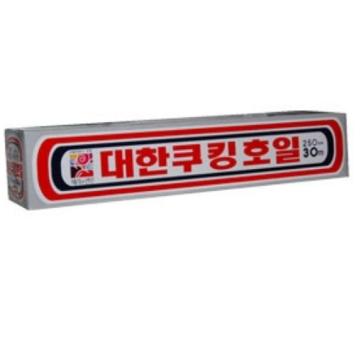 대한웰빙은박 ㅤ대한쿠킹호일 25cm x 30m, 15㎛ (1개)_이미지
