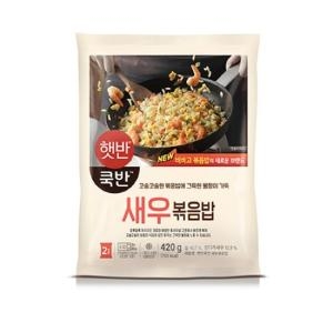 CJ제일제당 햇반 쿡반 새우볶음밥 420g [1개]