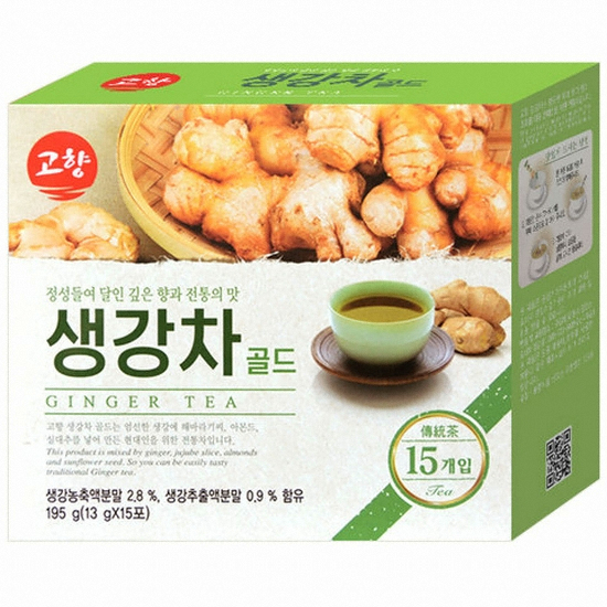 고려인삼제품 고향 생강차 골드 15개입 (1개)_이미지