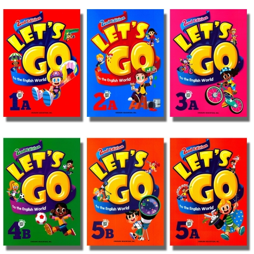 렛츠고 Lets Go to the English world 1 2 3 4 5 A B C 선택 2판