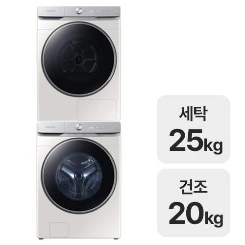 삼성전자 비스포크 AI WF25B9250KE + DV20B9750BE (일반구매)_이미지