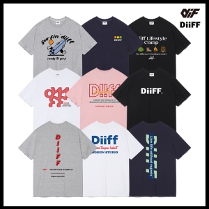 SALE 디프 오버핏 여름 반팔티 프린트 빅사이즈 DIFAB_0003