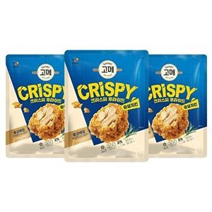 CJ제일제당 고메 크리스피 후라이드 순살치킨 350g (3개)_이미지