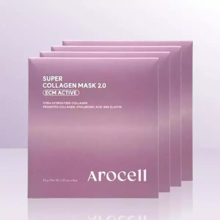 아로셀 슈퍼 콜라겐 마스크 2.0 ECM ACTIVE (16매)_이미지