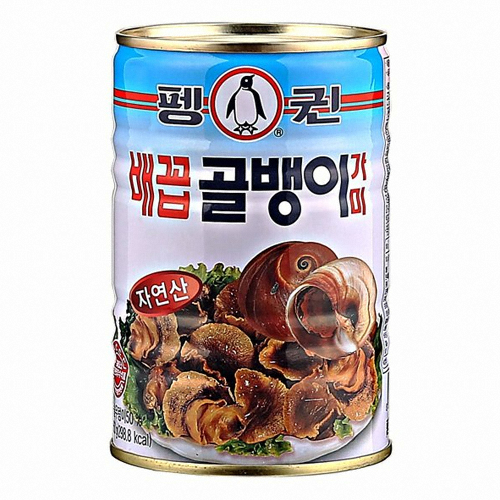 펭귄 배꼽 골뱅이 400g (1개)