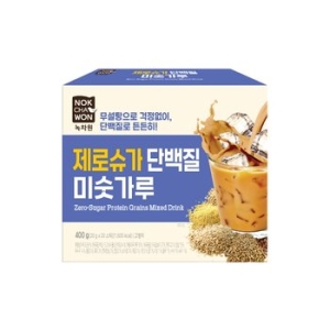 녹차원  제로슈가 단백질 미숫가루 20개입