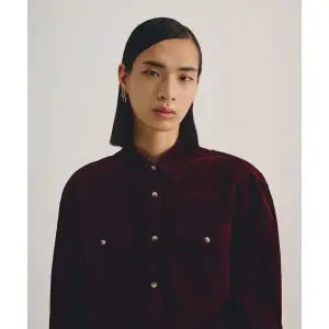 L엠오오 MOO D 주드 클래식 코듀로이 셔츠 버건디 LSH011 328177