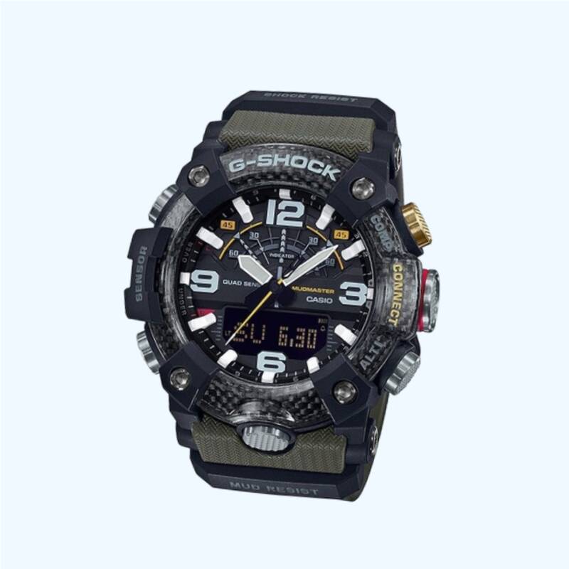 G-SHOCK 머드마스터 쿼드센서 GG B100 카본 시리즈 1A3DR L3US 5006836