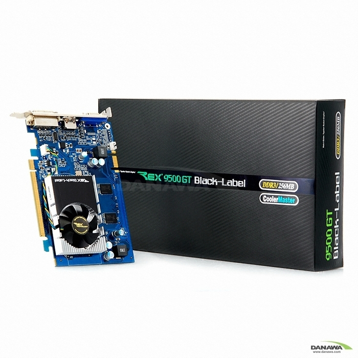 Rextech 블랙라벨 지포스 9500GT D3 256MB 쿨러마스터_이미지