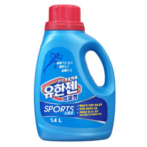 유한젠 스포츠 산소계표백제 1.4L (2개)_이미지