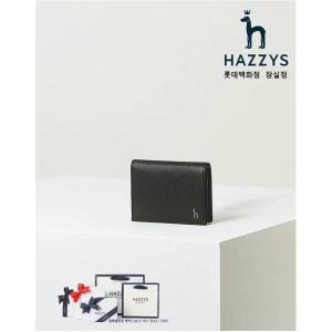 블랙 퍼피장식 소가죽 명함지갑_HJHO4E610BK