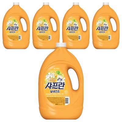 샤프란 실내건조 로맨틱 코튼 3.1L (5개)_이미지