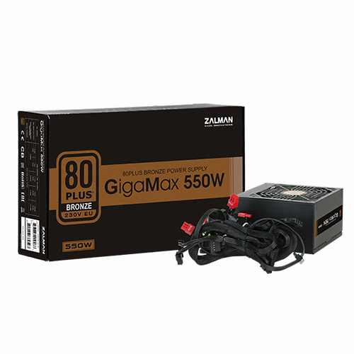 �߸� GigaMax 550W 80PLUS����� 230V EU