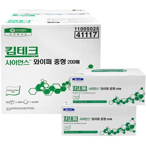 유한킴벌리 킴테크 사이언스 와이퍼 중형 (6,000매)