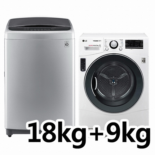 LG전자 통돌이 블랙라벨 플러스 T18SQ + RH9WI