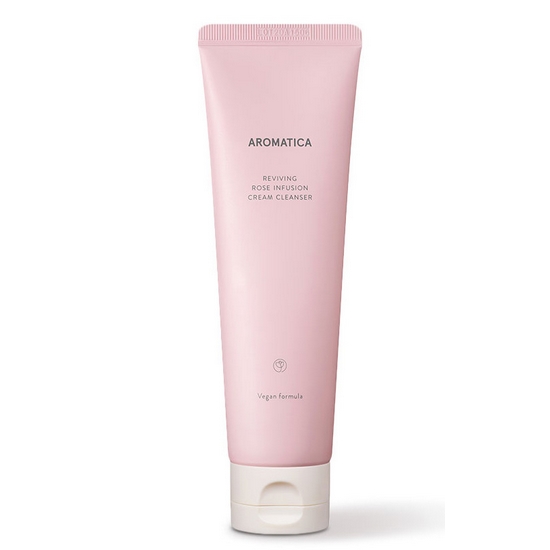 아로마티카 리바이빙 로즈 인퓨전 크림 클렌저 145g