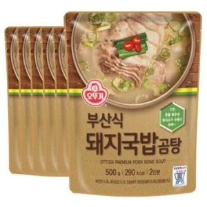 오뚜기 부산식 얼큰 돼지국밥 500g [6개]