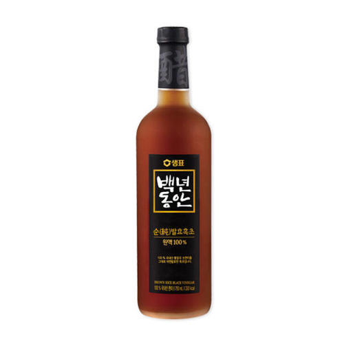 샘표식품 백년동안 순발효 흑초 750ml (1개)