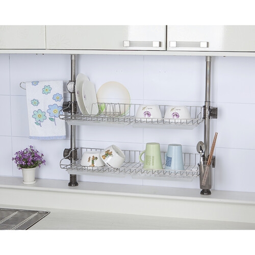 데코 씽크선반  007_골드 2단_이미지