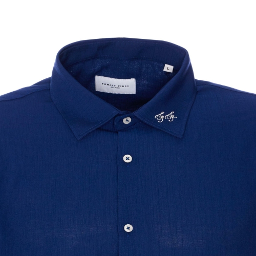 원봉 훼미리 Other B 퍼스트 밀라노 로고 온 카라 셔츠 B0011581362