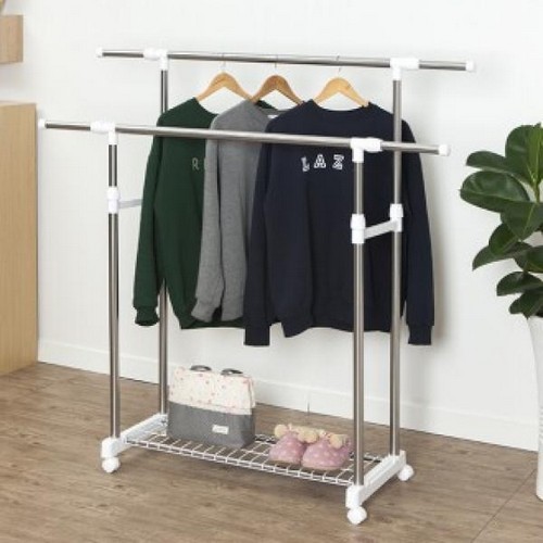 트리 홈라이프 2단 이동식 옷걸이 행거_이미지