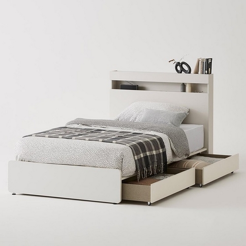 한샘 클로즈 서랍형 LED침대 SS (노뜨컴포트독립)_이미지