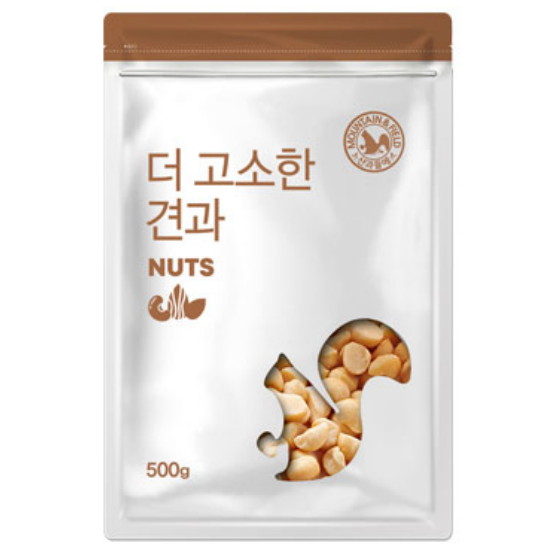 산과들에 마카다미아 500g (1개)_이미지