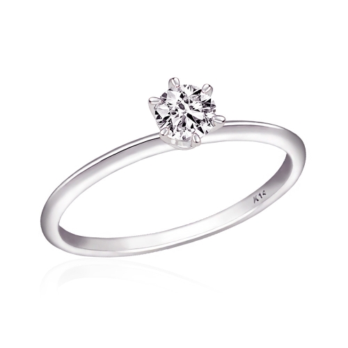 비앤비골드 14K 랩그로운 다이아몬드 솔리테어링 3부 반지 NPR40863