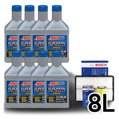 암스오일 유러피언 카 포뮬러 5W30 8L + 보쉬필터 기아 모하비 디젤_이미지