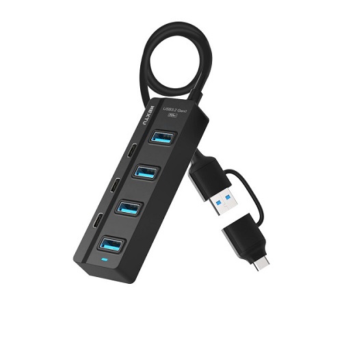 이지넷유비쿼터스 NEXTU 349TC (7포트/USB 3.0 Type A+C)_이미지