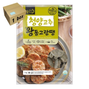 굿프랜즈 굿프랜즈 청양고추왕동그랑땡 1000g이미지입니다. 누르면 해당 게시물로 새창이동합니다.