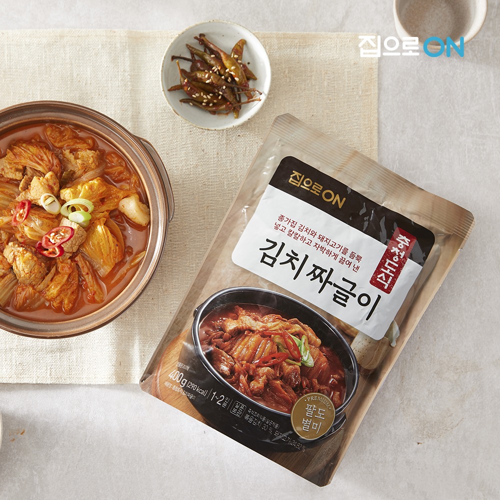 집으로ON 돼지고기 듬뿍 김치 짜글이 400g