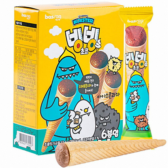 바스락 빙빙 초코 53.4g (1개)