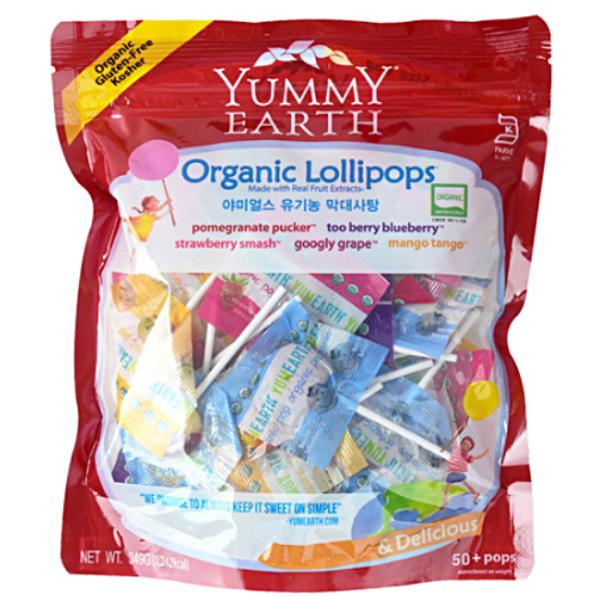 야미얼스 유기농 막대사탕 349g (1개)_이미지