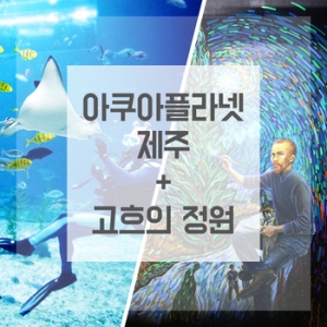  제주 BIG2 아쿠아플라넷 After4 + 고흐의정원 [소인1]