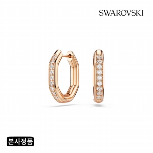 스와로브스키 Dextera 후프 귀걸이 5743798