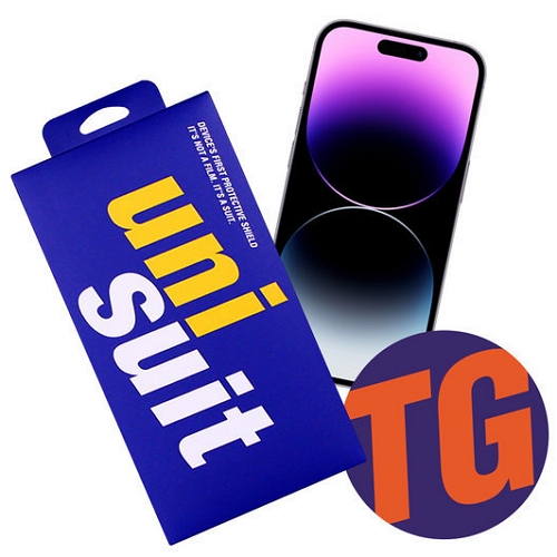 모이다 유니슈트 아이폰14 프로 풀점착 고강도 강화유리 액정보호필름 (액정 1매)