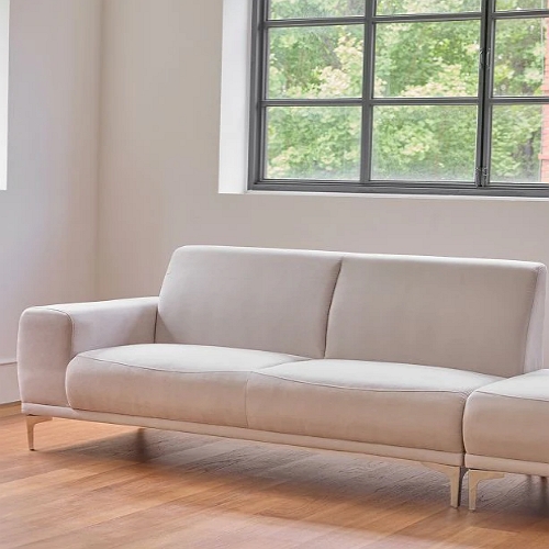 늘나른 빈스 아쿠아텍스 패브릭 소파 3인용 (스툴포함)_이미지