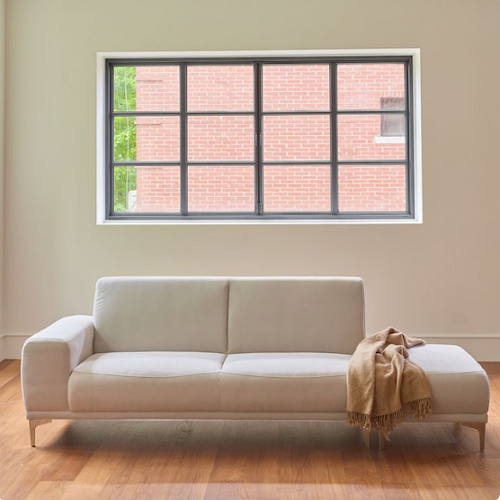 늘나른 빈스 아쿠아텍스 패브릭 소파 3인용 (스툴포함)_이미지